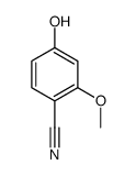 4-羟基-2-甲氧基苯甲腈结构式
