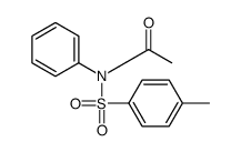 N-(4-methylphenyl)sulfonyl-N-phenylacetamide结构式