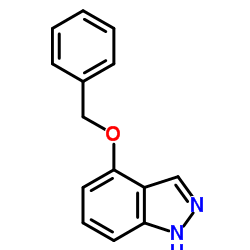 4-苄氧基-1H-吲唑结构式
