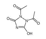 1,2-diacetyl-1,2,4-triazolidine-3,5-dione Structure
