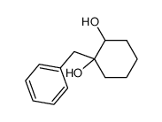 1-benzyl-cyclohexane-1,2-diol结构式