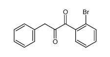 1-(2-bromo-phenyl)-3-phenyl-propane-1,2-dione Structure