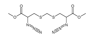 3,3'-bis(2-azidopropansaeure-methylester)结构式