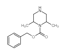 1-Cbz-2,6-二甲基哌嗪结构式