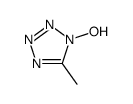 1-hydroxy-5-methyltetrazole Structure