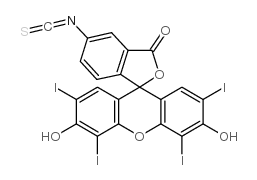 ERYTHROSIN-5-ISOTHIOCYANATE结构式