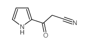 3-氧代-3-(1H-吡咯-2-基)丙腈结构式