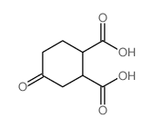 4-oxocyclohexane-1,2-dicarboxylic acid结构式