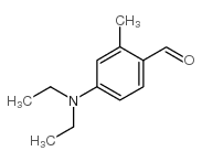 4-二乙基氨基-2-甲基-苯甲醛结构式