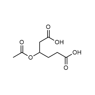 3-乙酰氧基己二酸结构式