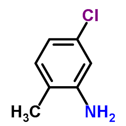5-氯-2-甲基苯胺结构式