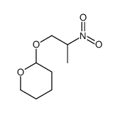 2-(2-nitropropoxy)oxane Structure