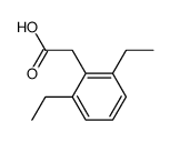 2-(2,6-diethylphenyl)acetic acid Structure