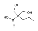 α,α-bis(hydroxymethyl)valeric acid Structure