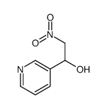 2-Nitro-1-(3-pyridinyl)ethanol Structure
