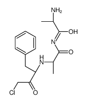 ALA-ALA-PHE-CHLOROMETHYLKETONE TFA结构式