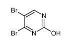 5,6-DIBROMOPYRIMIDIN-2(1H)-ONE Structure