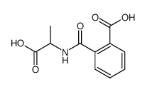 Benzoic acid,2-[[(1-carboxyethyl)amino]carbonyl]- Structure