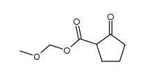 methoxymethyl 2-oxocyclopentanecarboxylate结构式