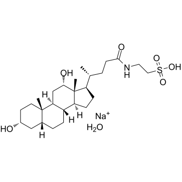 taurohyodeoxycholic acid sodium salt Structure