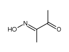 butan-2,3-dione monooxime结构式