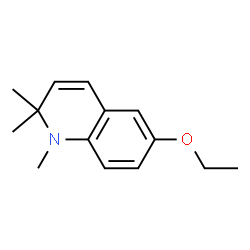 Quinoline, 6-ethoxy-1,2-dihydro-1,2,2-trimethyl- (9CI)结构式