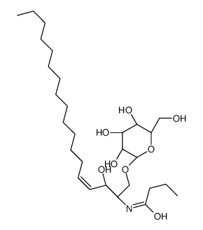 β-D-葡萄糖基C4-神经酰胺结构式