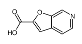 呋喃并[2,3-c]吡啶-2-羧酸结构式