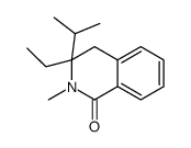 3-ethyl-2-methyl-3-propan-2-yl-4H-isoquinolin-1-one结构式