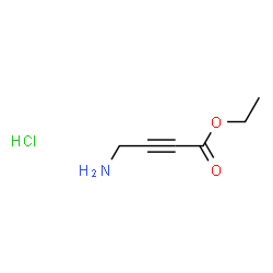 4-氨基-2-丁炔酸乙酯盐酸盐结构式