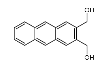 (3-hydroxymethyl-anthracen-2-yl)-methanol结构式