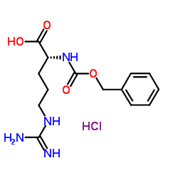 Z-D-精氨酸盐酸盐结构式