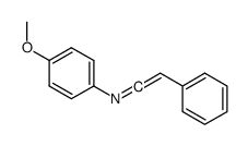 N-(4-methoxyphenyl)-2-phenylethenimine结构式
