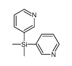 dimethyl(dipyridin-3-yl)silane结构式