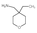 [(4-乙基四氢-2H-吡喃-4-基)甲基]胺结构式