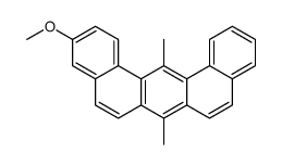 3-methoxy-7,14-dimethylbenzo[m]tetraphene Structure