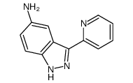 3-(pyridin-2-yl)-1H-indazol-5-amine Structure