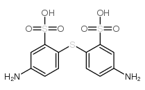 Benzenesulfonic acid,2,2'-thiobis[5-amino- Structure