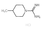 4-Methyl-piperidine-1-carboxamidine hydrochloride Structure