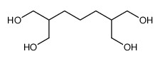 2,6-bis(hydroxymethyl)heptane-1,7-diol Structure