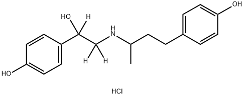 莱克多巴胺-D3结构式