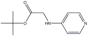 吡啶-4-基-甘氨酸叔丁酯结构式