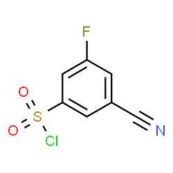 3-氰基-5-氟苯-1-磺酰氯图片