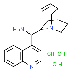 9-氨基-(9-脱氧)表辛可尼丁三盐酸盐结构式