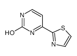 4-(2-噻唑基)嘧啶2 -醇结构式