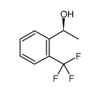 S-1-[2-(三氟甲基)苯基]乙醇结构式