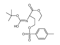 N-[(1,1-Dimethylethoxy)carbonyl]-L-homoserine Ethyl Ester 4-Methylbenzenesulfonate Structure