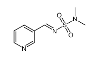 N,N-(dimethylsulfamoyl)-3-pyridinylaldimine结构式