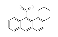 12-nitro-1,2,3,4-tetrahydrobenzo[a]anthracene Structure