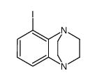 3'-Iodobenzo<1',2'-b>-1,4-diazabicyclo<2.2.2>octene Structure